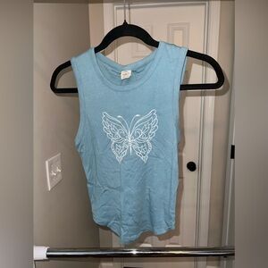Urban Outfitters Open Back, Gem Detail Tank